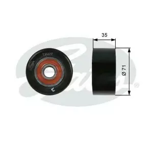 L2РОЛИК GATES T36417 на MAZDA 6 Sport (GH) L2РОЛИК GATES T36417 на MAZDA 6 Sport (GH)