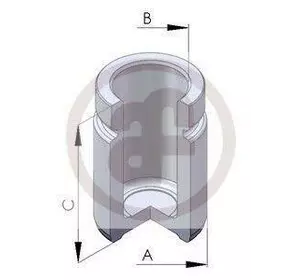 Поршень суппорта тормозного MITSUBISHI MB857613 на MITSUBISHI OUTLANDER II (CW_W, ZG, ZH) Поршень суппорта тормозного MITSUBISHI MB857613 на MITSUBISHI OUTLANDER II (CW_W, ZG, ZH)