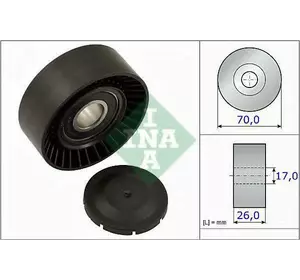 Ролик ремня навесного оборудования INA 531089110 на TOYOTA RUNX (ZZE12_, NDE12_, ZDE12_) Ролик ремня навесного оборудования INA 531089110 на TOYOTA RUNX (ZZE12_, NDE12_, ZDE12_)