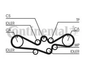 Ремень грм SUBARU 13028AA231 Ремень грм SUBARU 13028AA231