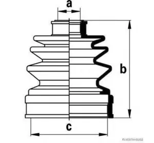 Пыльник шруса SUBARU 28023AA130 на SUZUKI SWIFT Mk II Наклонная задняя часть (EA, MA) Пыльник шруса SUBARU 28023AA130 на SUZUKI SWIFT Mk II Наклонная задняя часть (EA, MA)
