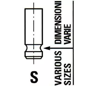 V1КЛАПАН FRECCIA 6251 на HYUNDAI EXCEL I (X-3) V1КЛАПАН FRECCIA 6251 на HYUNDAI EXCEL I (X-3)