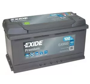 Аккумулятор exide premium 12v 100ah 900a EXIDE EA1000 на MERCEDES-BENZ SPRINTER 3,5-t автобус (906) Аккумулятор exide premium 12v 100ah 900a EXIDE EA1000 на MERCEDES-BENZ SPRINTER 3,5-t автобус (906)