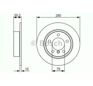 Тормозной диск BOSCH 0986479728 на MINI MINI PACEMAN (R61) Тормозной диск BOSCH 0986479728 на MINI MINI PACEMAN (R61)